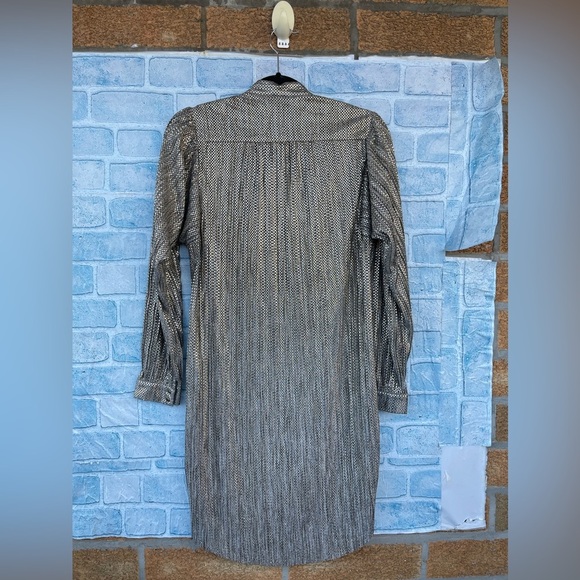 SABINA MUSÁYEV Tied Shimmer Tunic dress size small - Picture 8 of 16